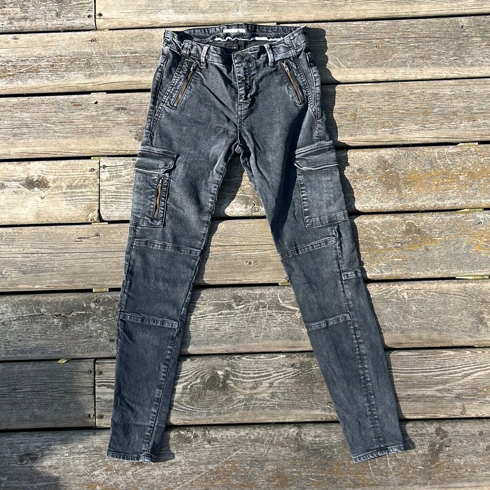 Zara Cargo Style Skinny Jeans